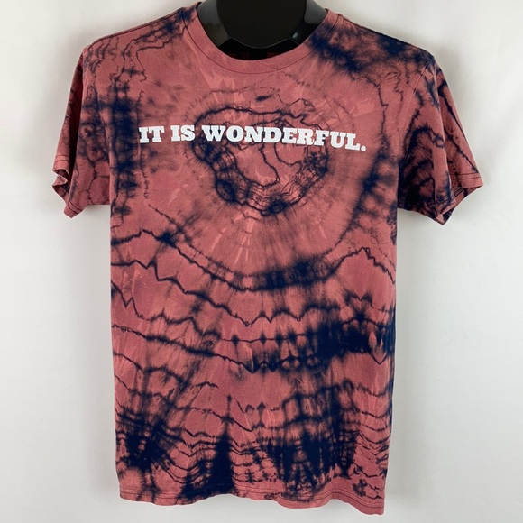 Good Treasures Other - Custom “It is Wonderful” Reverse Tie Dye T-Shirt S